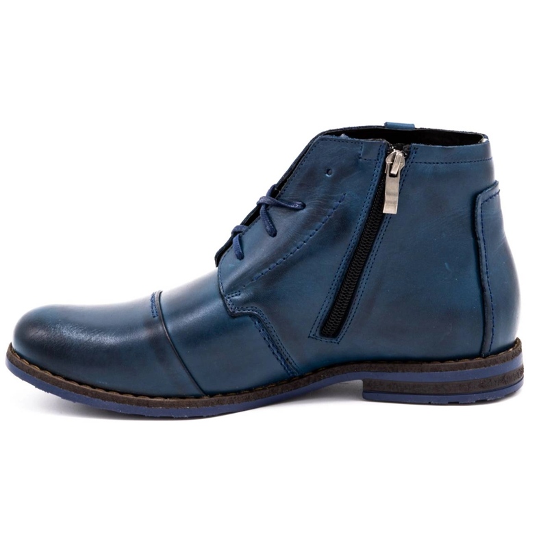 Joker Zapatos de invierno para hombre 315J azul marino 1