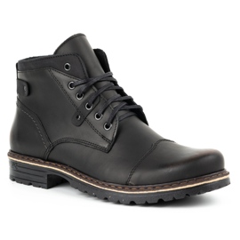 Polbut Zapatos de invierno para hombre C15F kabir marrón negro 3