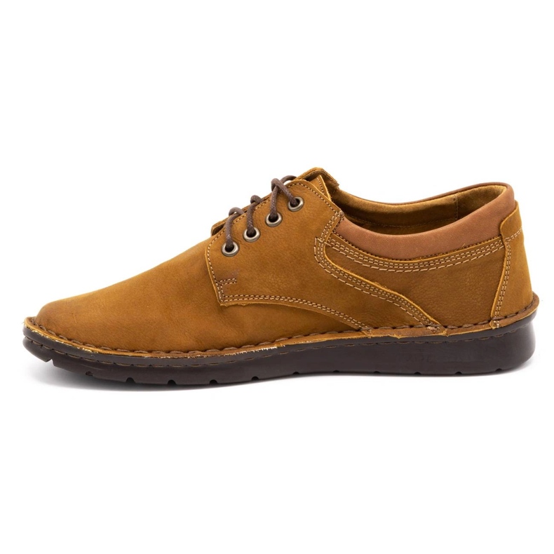 Olivier Zapato casual hombre piel 7095 rojo multicolor naranja 1