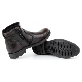 Olivier Botas Chelsea de piel de invierno para hombre 302MP kabir marrón 3