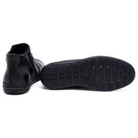 Polbut Zapato piel invierno hombre 381F negro 4