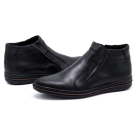 Polbut Zapato piel invierno hombre 381F negro 6