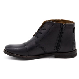Olivier Botas de invierno negras para hombre 315MP negro 1 Olivier Botas de invierno negras para hombre 315MP negro 1