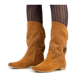 Olivier Botas Elena caladas rojo naranja 1 Olivier Botas Elena caladas rojo naranja 1