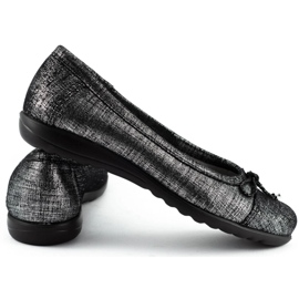 Saway Bailarina de mujer con lazo 2105 negro plata 5