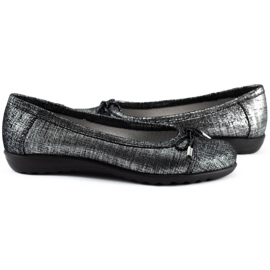 Saway Bailarina de mujer con lazo 2105 negro plata 6