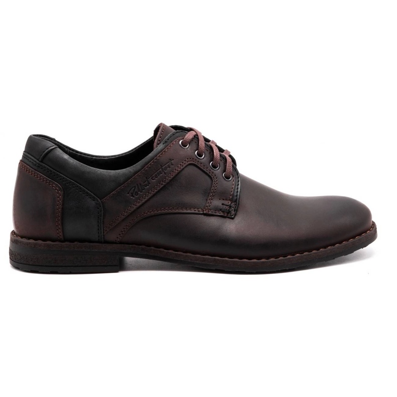 Polbut Zapatos casual hombre piel 2112 marrón 1
