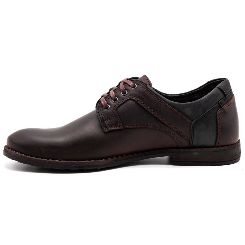 Polbut Zapatos casual hombre piel 2112 marrón 2