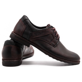 Polbut Zapatos casual hombre piel 2112 marrón 5