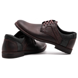 Polbut Zapatos casual hombre piel 2112 marrón 7