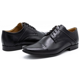Olivier Zapatos de vestir hombre 711ACT negro 6