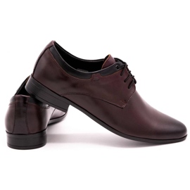 Olivier Zapatos de vestir hombre piel 263LU kabir con negro marrón 4