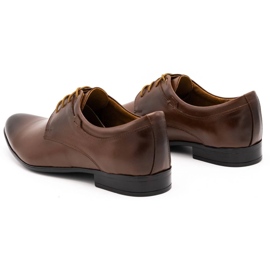 Olivier Zapatos de vestir hombre piel 263LU marrón 7