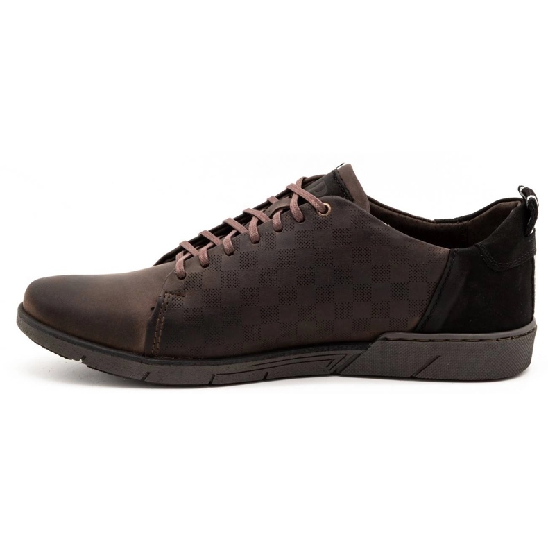 Polbut Zapatos casual hombre piel 2114 marrón 1