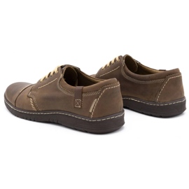 Olivier 416MP Zapatos marrones de piel para hombre marrón 6