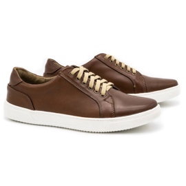 Olivier Zapatos hombre piel 932MP marrón 2