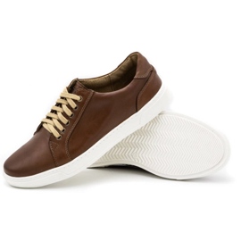 Olivier Zapatos hombre piel 932MP marrón 3