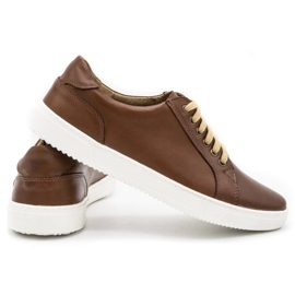 Olivier Zapatos hombre piel 932MP marrón 4