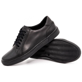 Olivier Zapatos hombre piel 932MP negro 3