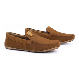 Olivier Mocasines hombre piel 937MA rojo multicolor 2