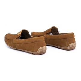 Olivier Mocasines hombre piel 937MA rojo multicolor 5