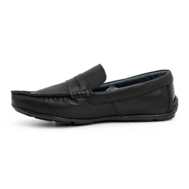 Olivier Mocasines hombre piel 894MA negro 1