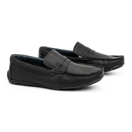 Olivier Mocasines hombre piel 894MA negro 2