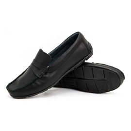 Olivier Mocasines hombre piel 894MA negro 3