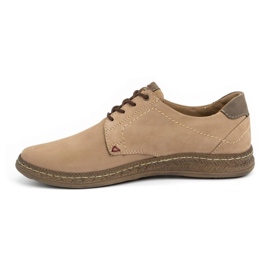 Olivier Zapatos casual hombre piel 930MA beige 1