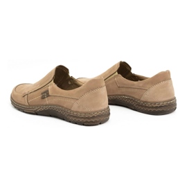 Olivier Mocasines hombre piel 943MA beige 6