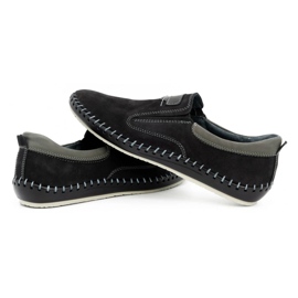 Olivier Zapatos hombre piel 816MA negro 5