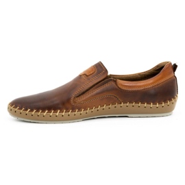 Olivier Zapatos hombre piel 816MA marrón 1