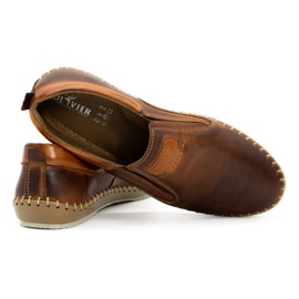 Olivier Zapatos hombre piel 816MA marrón 4