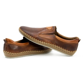 Olivier Zapatos hombre piel 816MA marrón 5