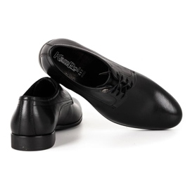 Kampol Zapatos de vestir hombre 334/27 negro 4