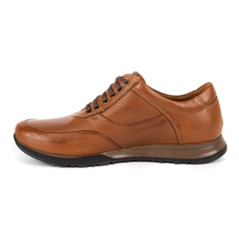 Olivier Zapato casual hombre piel 902KNT marron marrón 1