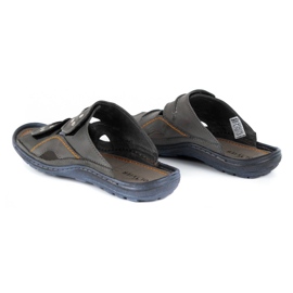 Olivier Babuchas hombre piel 335GT gris 7