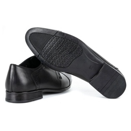 Olivier Zapatos de vestir hombre piel A34 Kb negro 5