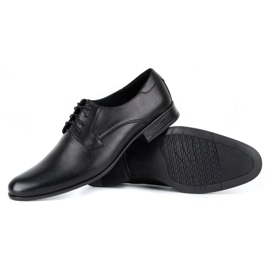 Olivier Zapatos de vestir hombre piel G6 Kb negro 3