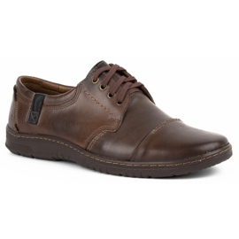 Olivier Zapatos hombre piel 416MP marron oscuro marrón 1 Olivier Zapatos hombre piel 416MP marron oscuro marrón 1