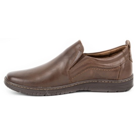 Olivier Zapatos hombre piel 727MP marrón 1