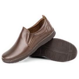 Olivier Zapatos hombre piel 727MP marrón 3