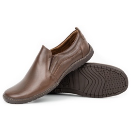 Olivier Zapatos hombre piel 727MP marrón 7