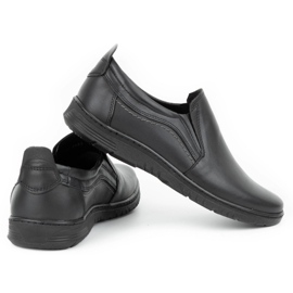 Olivier Zapatos hombre piel 727MP negro 4