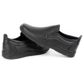Olivier Zapatos hombre piel 727MP negro 5