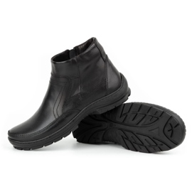 Olivier Botas invierno hombre piel 354MP negro 4