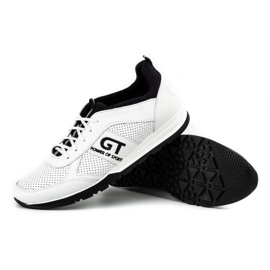 Polbut Zapatos casual hombre piel 2111P blanco 4