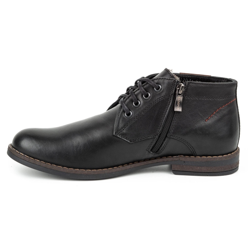 Kampol Botas invierno hombre piel 137KAM negro 1