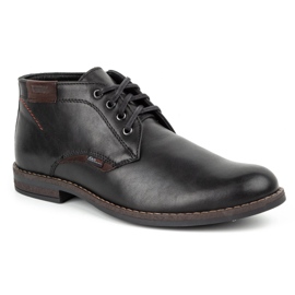 Kampol Botas invierno hombre piel 137KAM negro 2