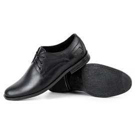 Joker Zapatos de vestir hombre piel 328J negro 3